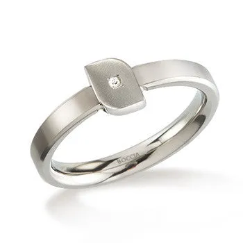 0141-02 Boccia Titanium Ring