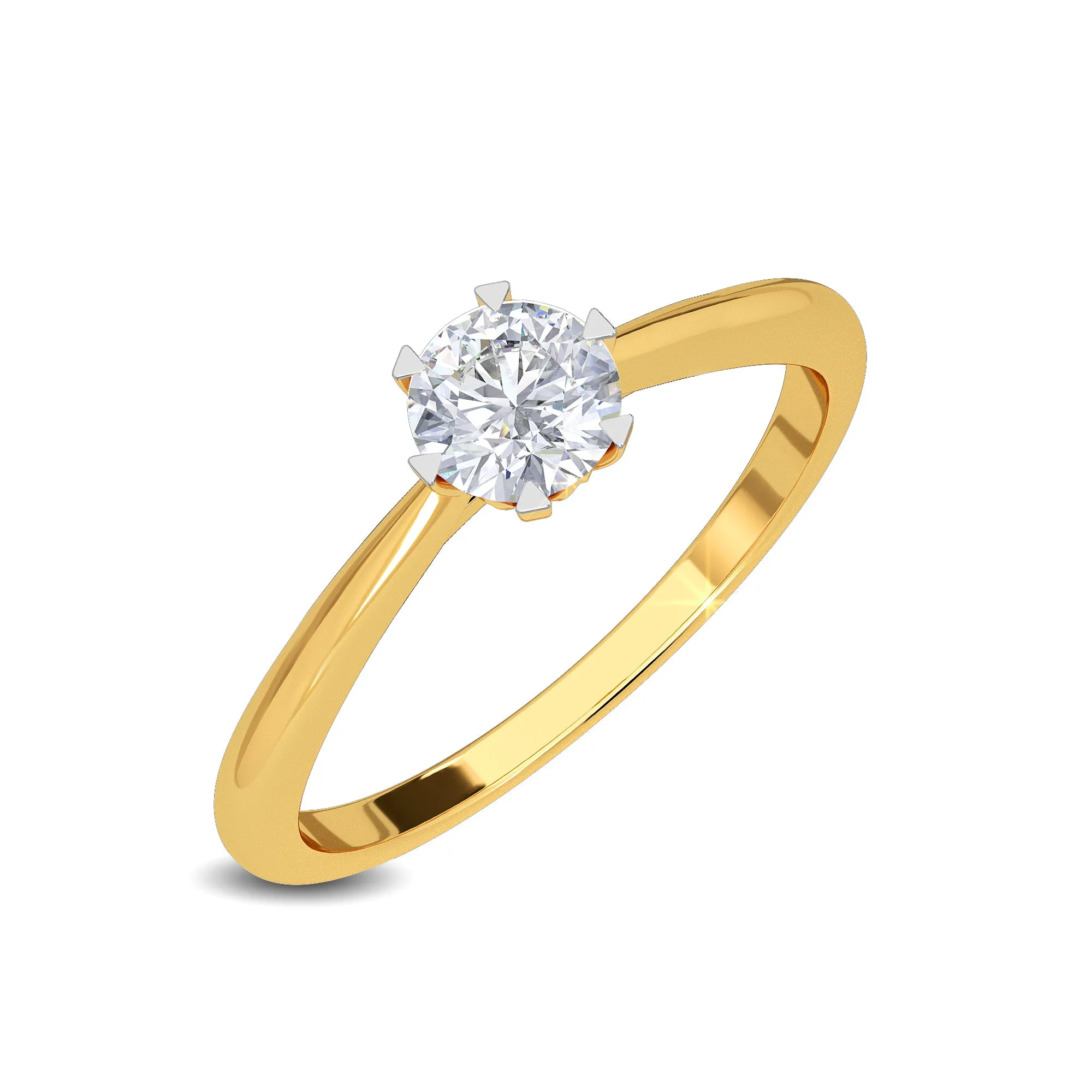 0.20 CT Tanmi Solitaire Ring