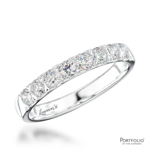 0.52ct Diamond Platinum Wedding Ring