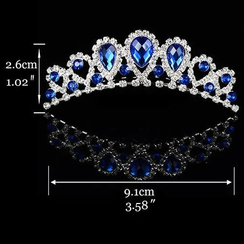 #1182 Queen Princess Tiaras For Women and Girls