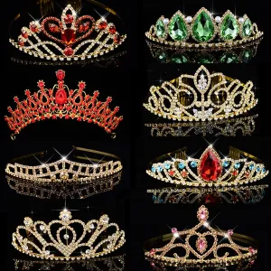 #1182 Queen Princess Tiaras For Women and Girls