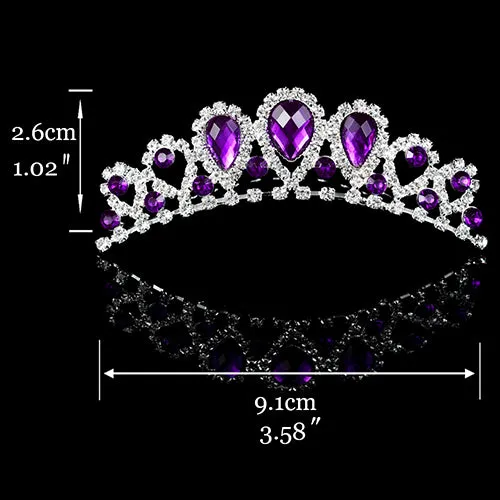 #1182 Queen Princess Tiaras For Women and Girls