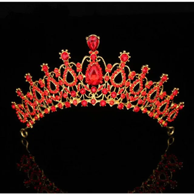 #1182 Queen Princess Tiaras For Women and Girls