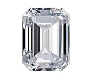 1.70 Carat Emerald Cut Diamond E , VVS2 GIA CERTIFICATE 1216482878