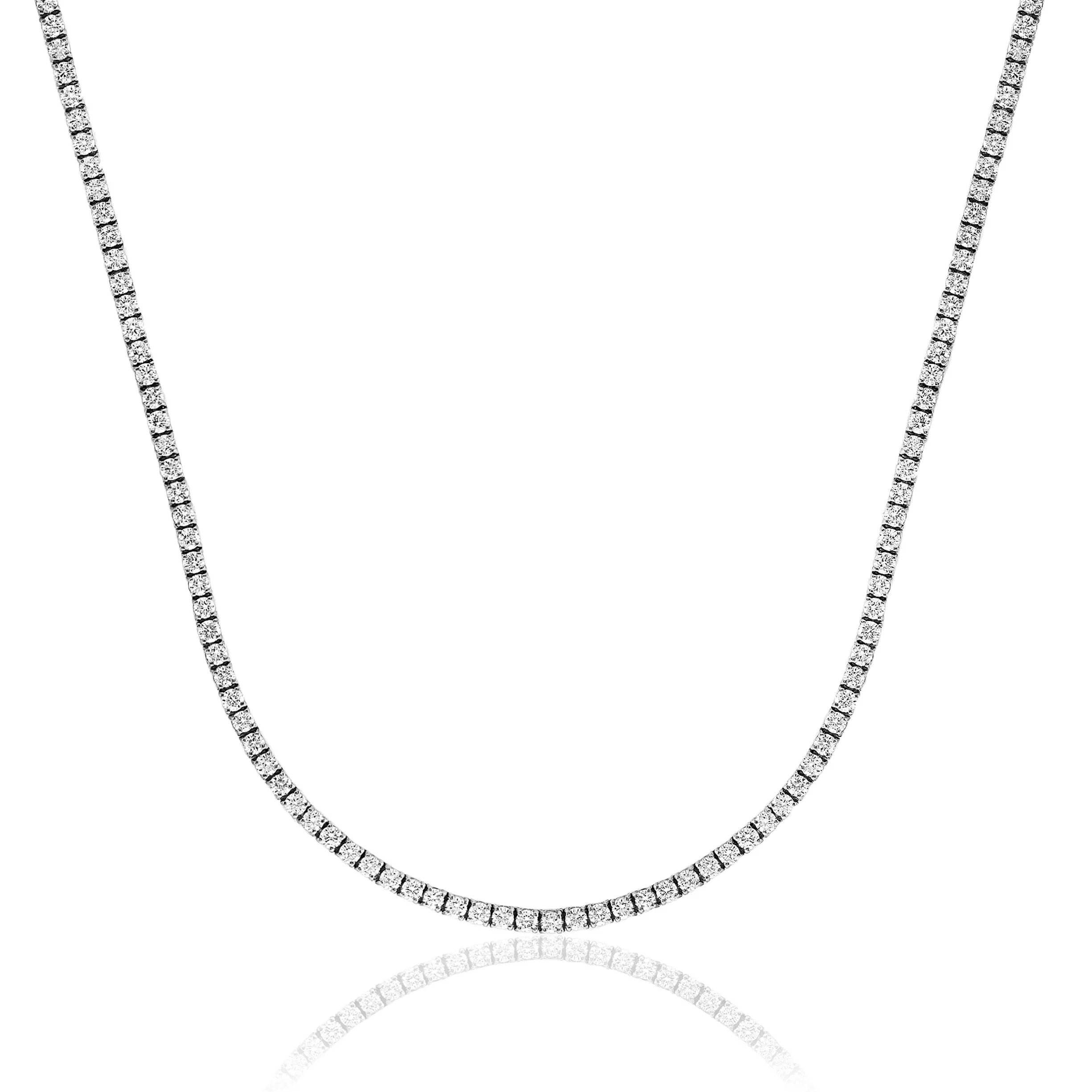 8ct Diamond Tennis Necklace