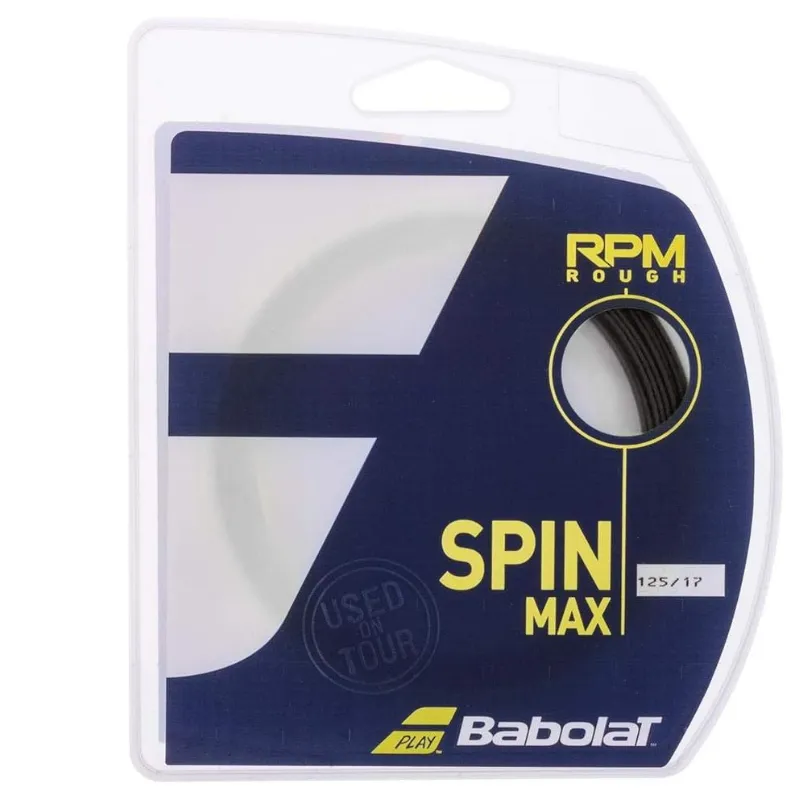 Babolat RPM Rough Black 1.25 12M Set