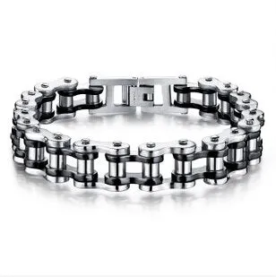 Bicycle Chain Link Bracelet For Men