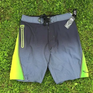 Boardshorts - Lost Black Dart Fade - Yellow