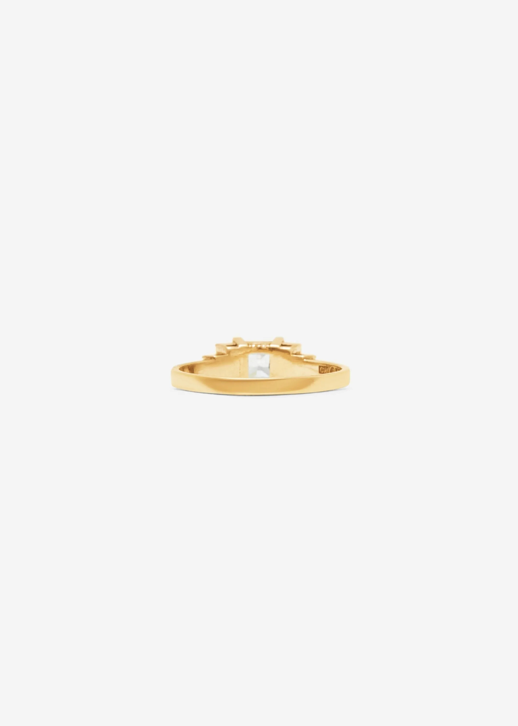 Boxed Quintuple Ring Midi - 1.0 Ct