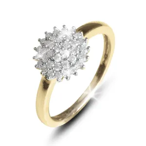 Classico Diamond Cluster Ring