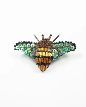 dazzling bee brooch