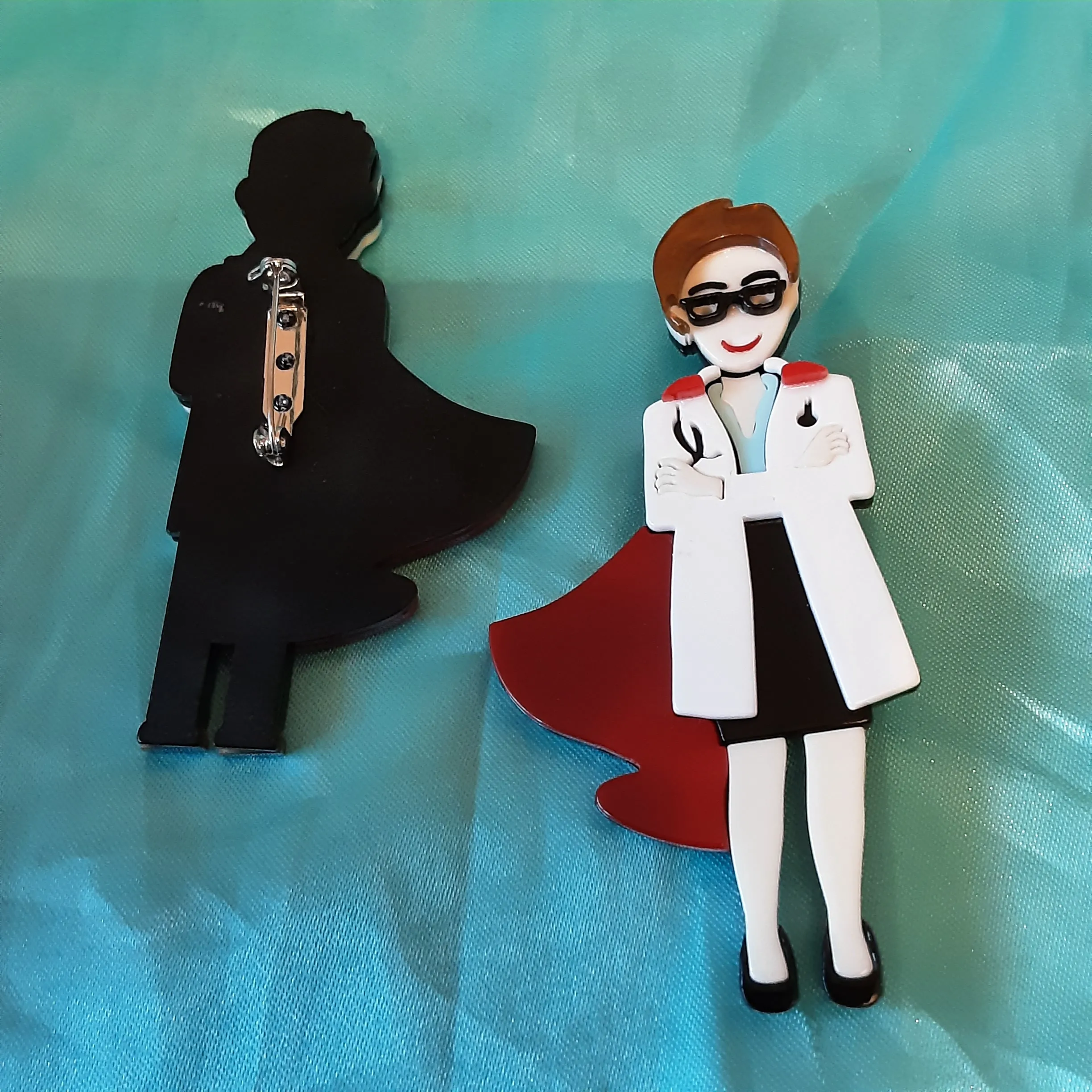 Doctor Heroes Brooches