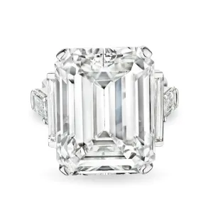 Emerald Cut Diamond Ring, 53 CT