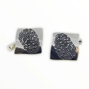 Fingerprint Cufflinks