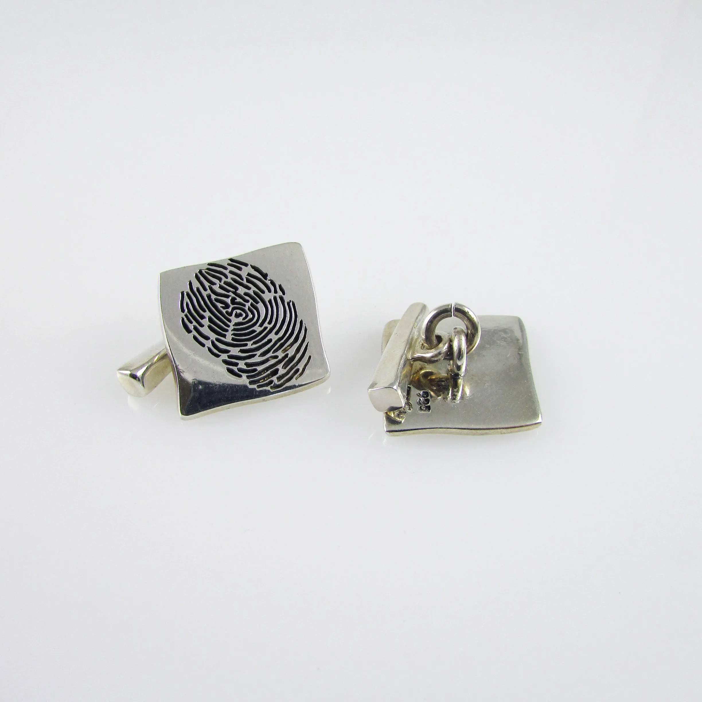 Fingerprint Cufflinks