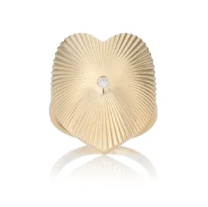 Heart Beam Ring