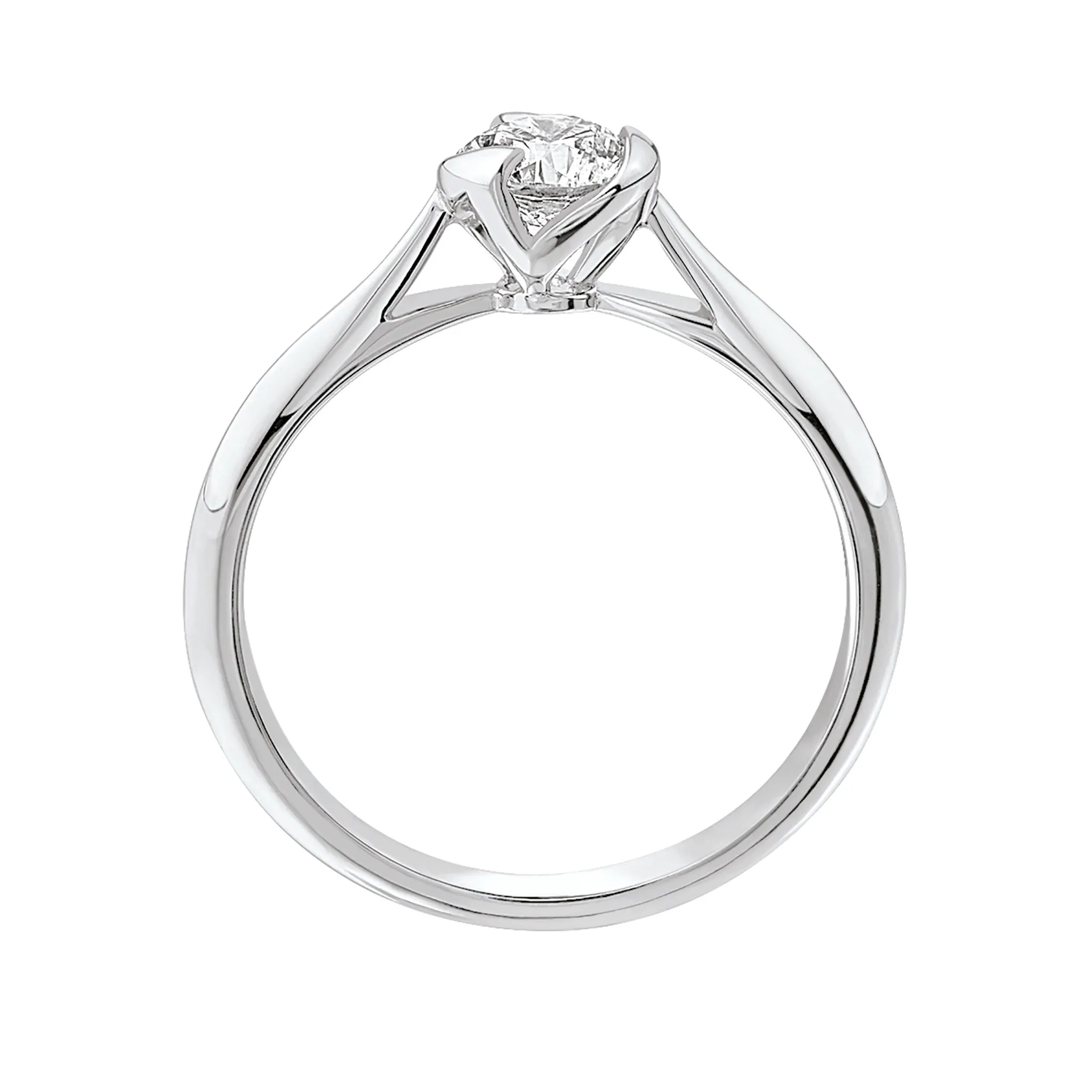 I Do - White Gold Diamond Solitaire 0.50ct