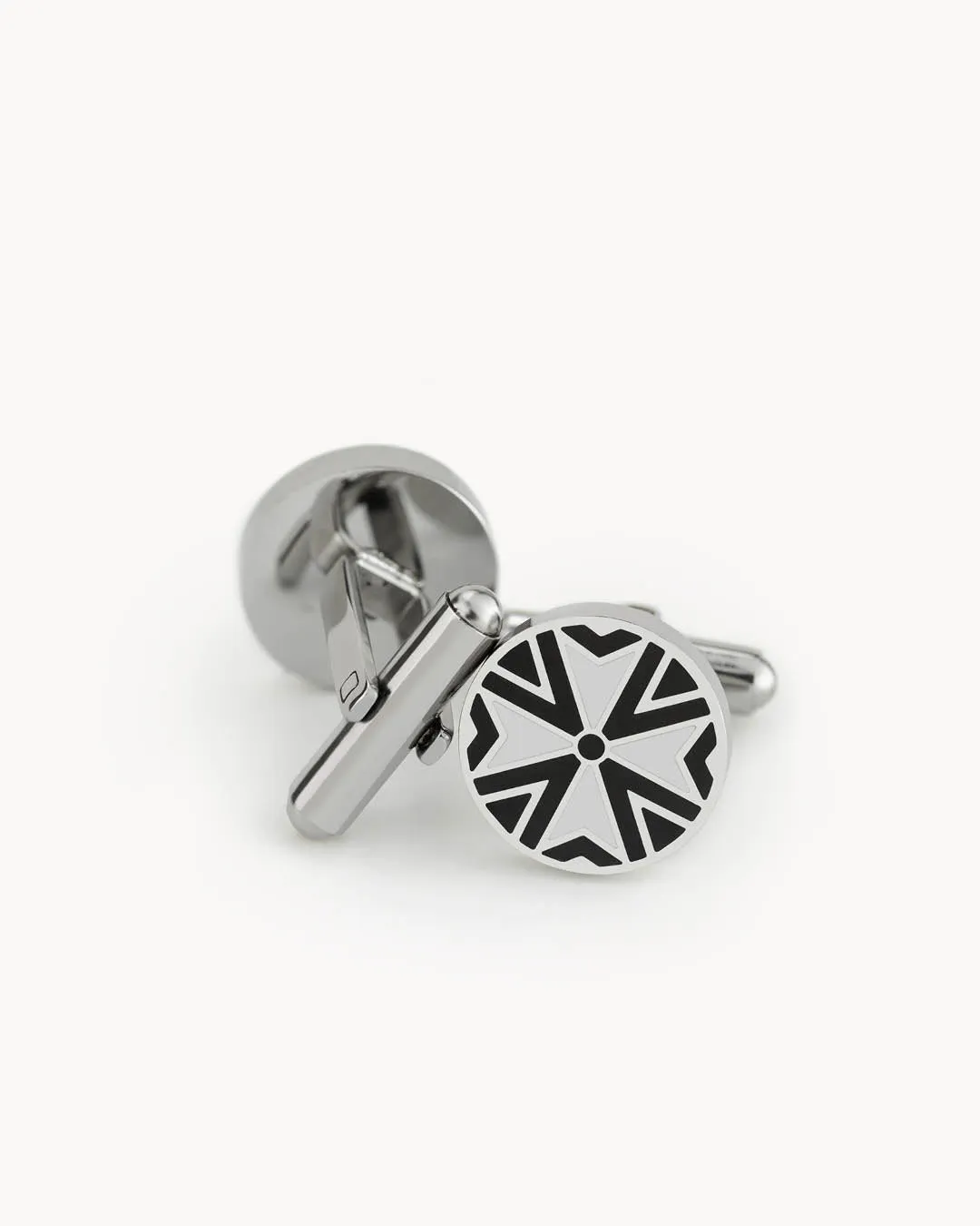 Il-Kavallier Maltese Cross Cufflinks, Silver