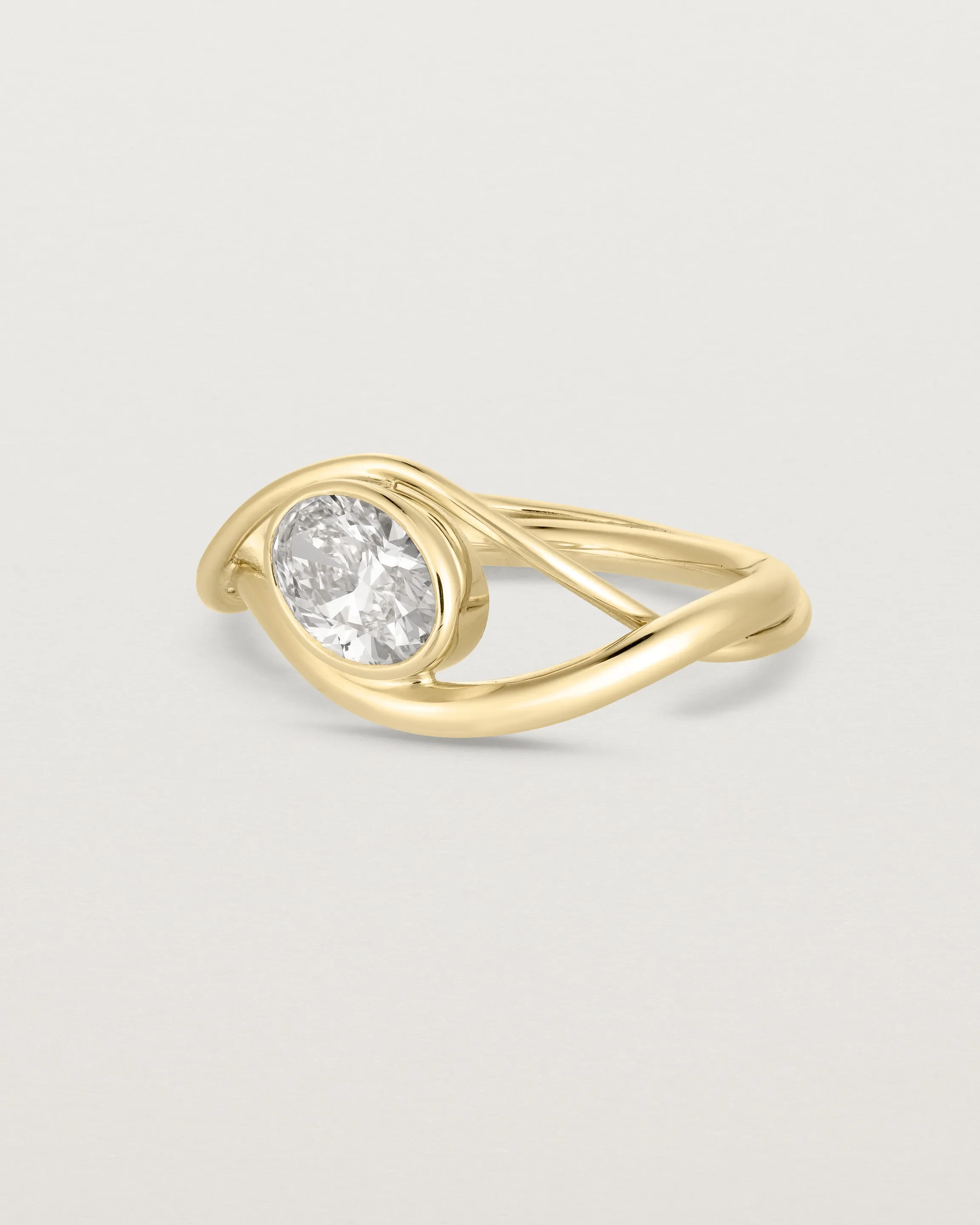 Isha Oval Ring | Laboratory Grown Diamond