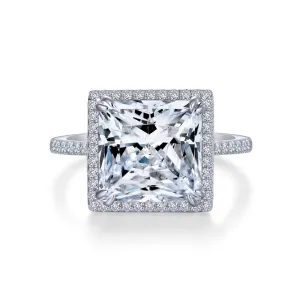 Lafonn Red Carpet Square Diamond Ring 8R020CLP