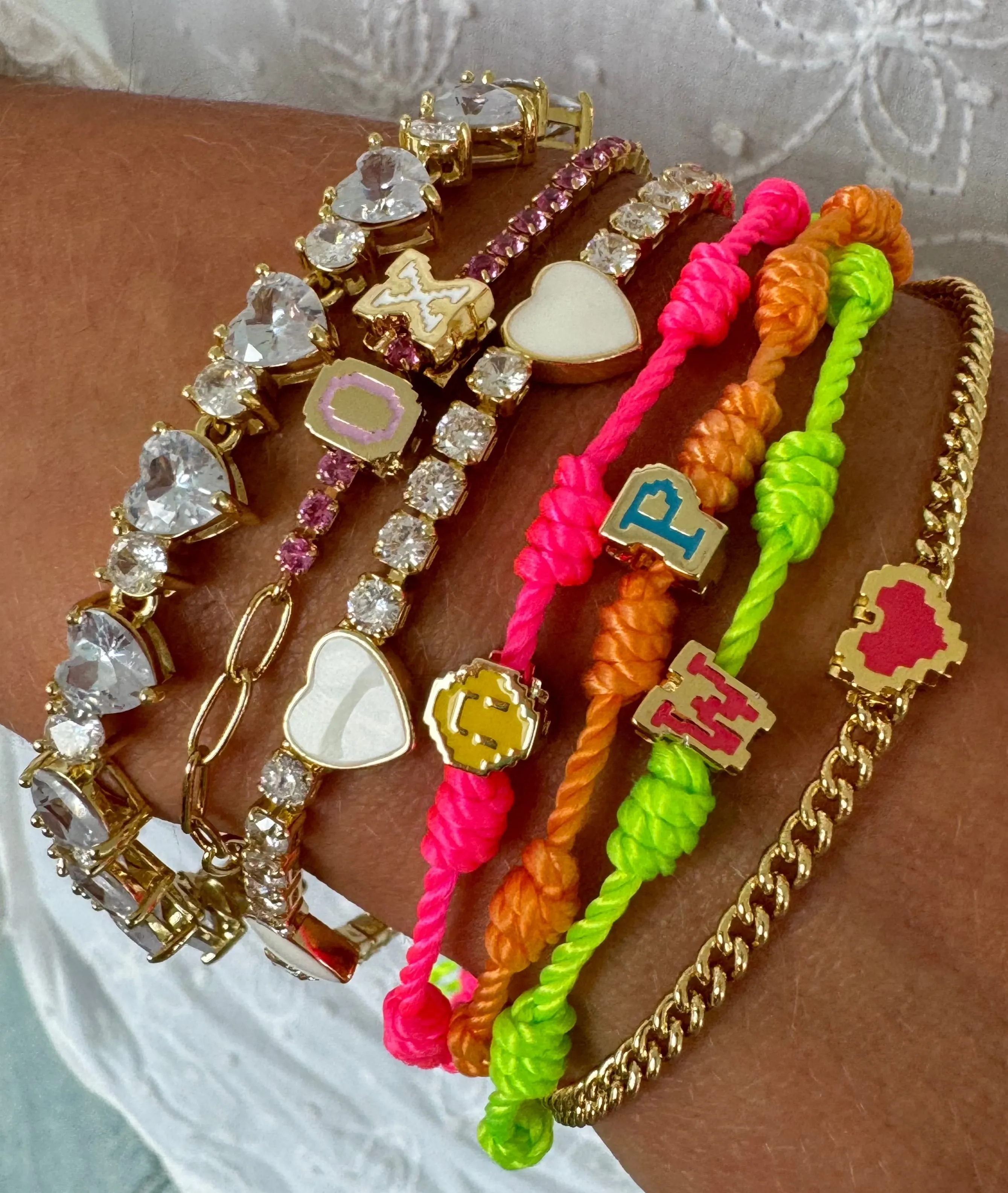 LEVEL-UP CHARM MIX BRACELET