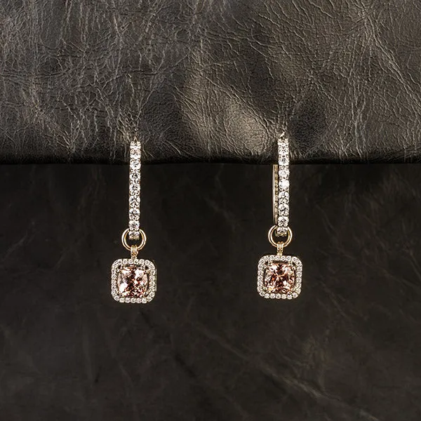 Lotus Garnet Earring Jackets