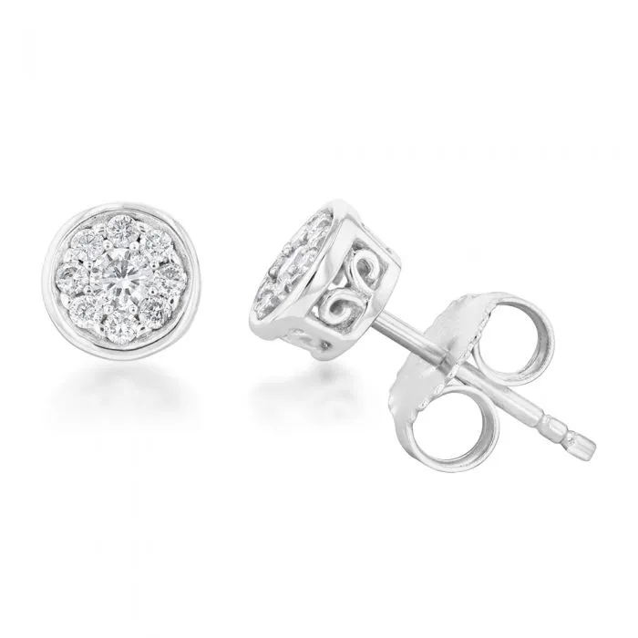 Luminesce Lab Grown Diamond 1/4 Carat Silver Studs