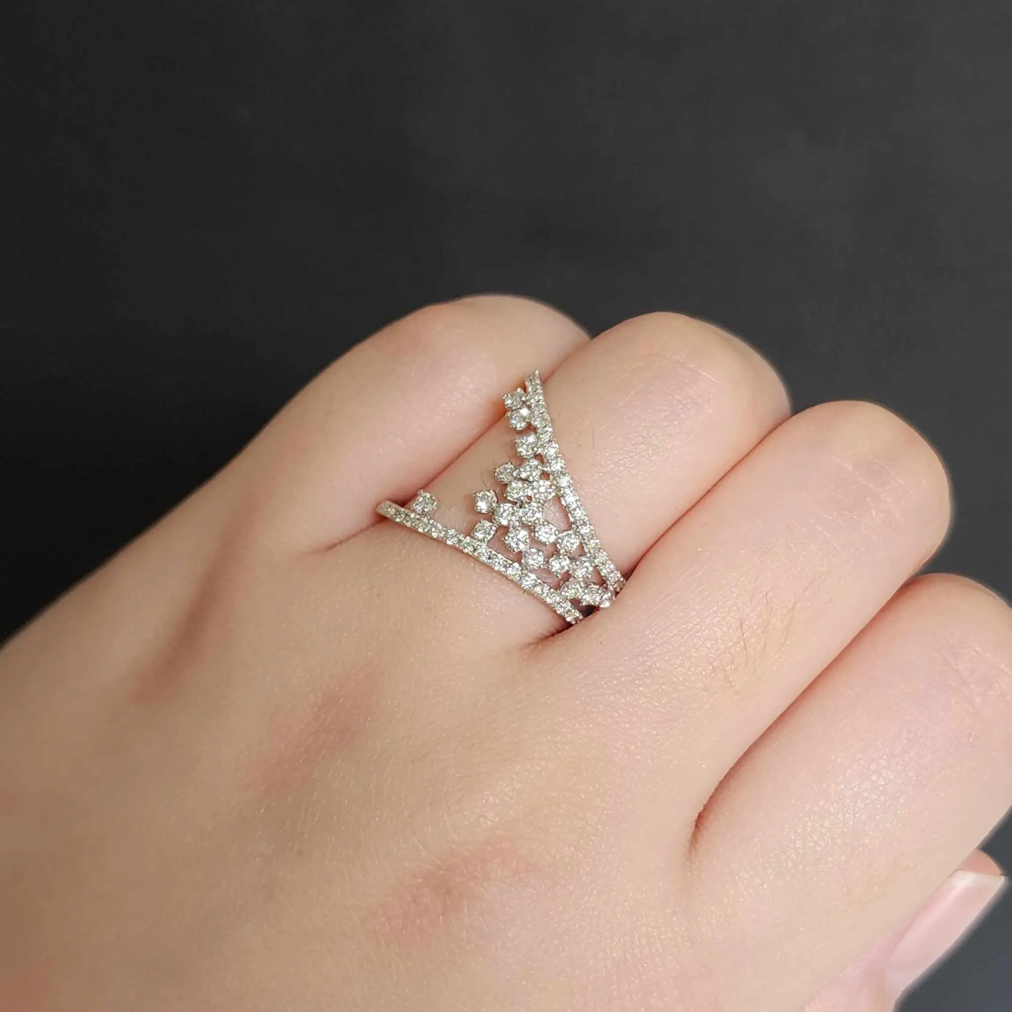 #LVNA2024 | Cluster Statement Diamond Ring 18kt