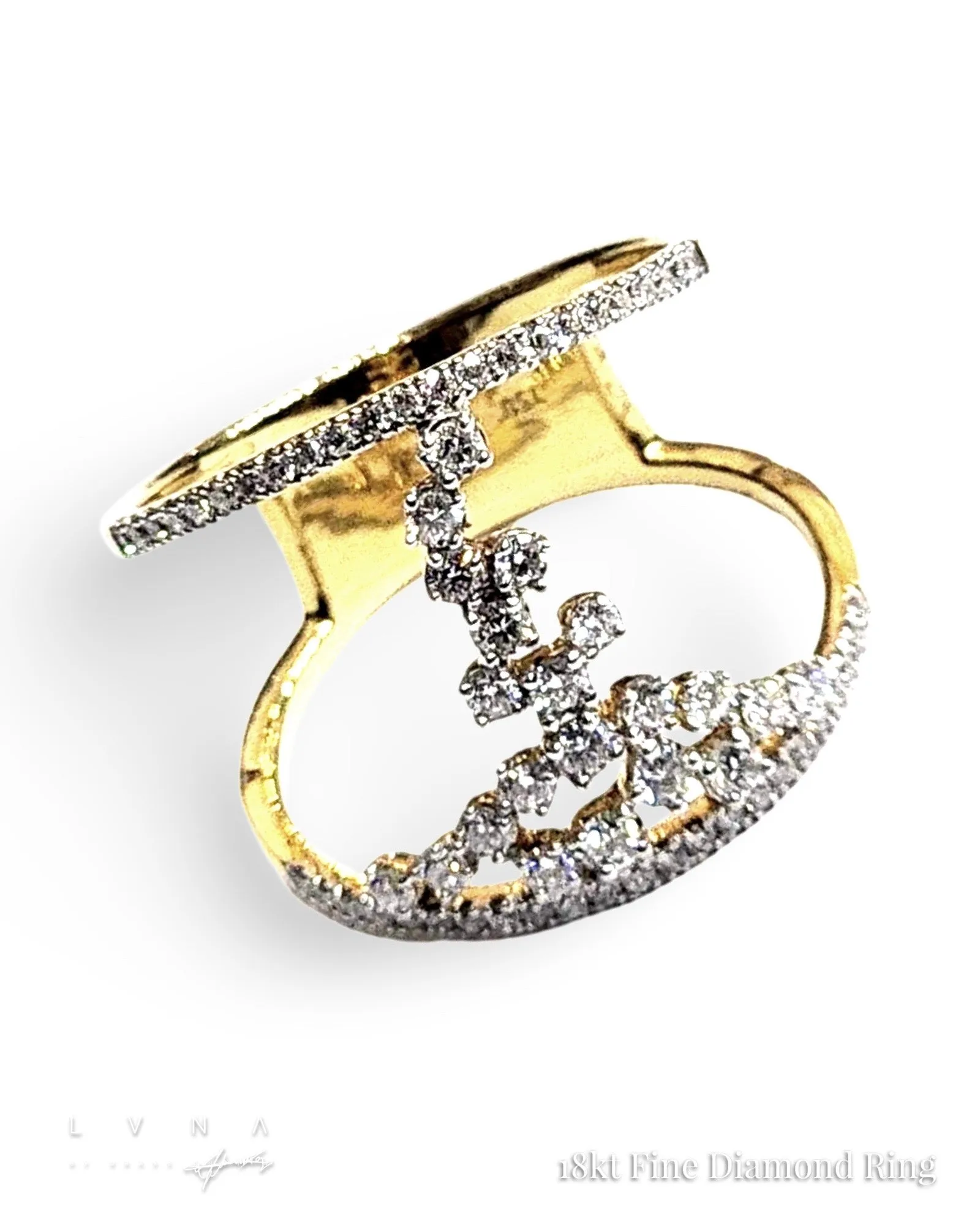 #LVNA2024 | Cluster Statement Diamond Ring 18kt