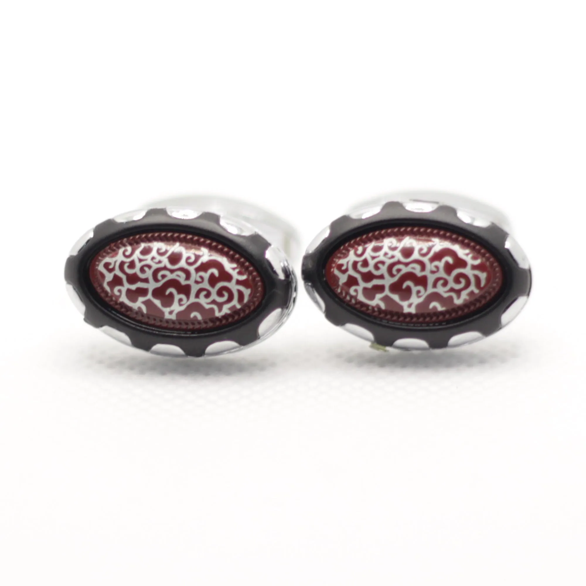 MAROON MYSTERY CUFFLINKS