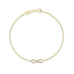 Mini Diamond Infinity Bracelet