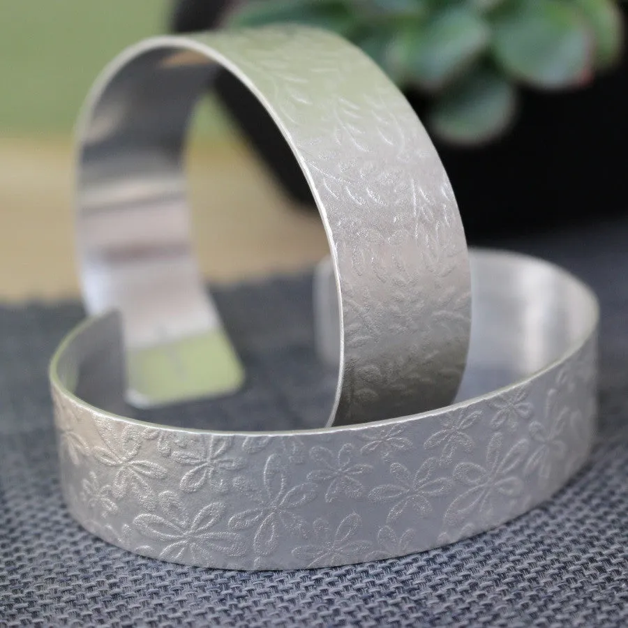 Oak Silver Cuff