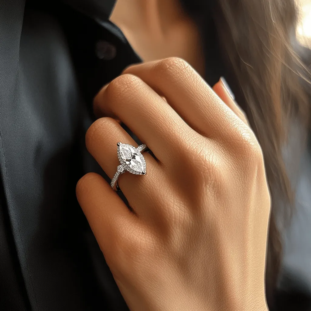 Pear Diamond Engagement Rings