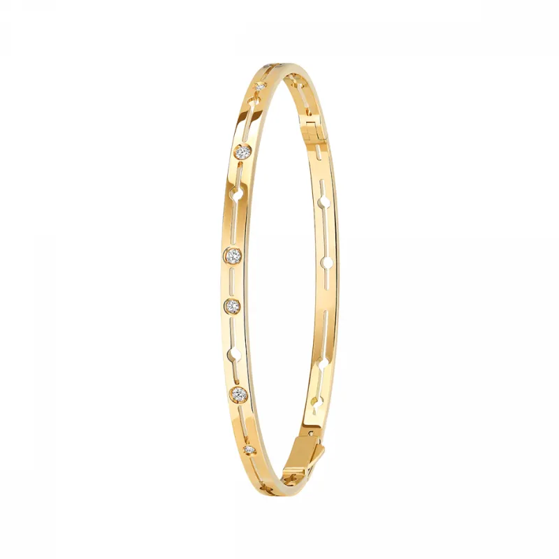 Pulse Dinh Van Yellow Gold Bracelet Small