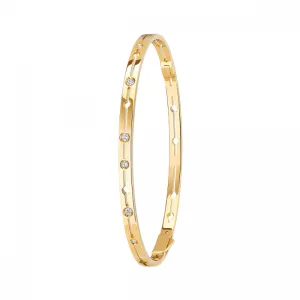 Pulse Dinh Van Yellow Gold Bracelet Small