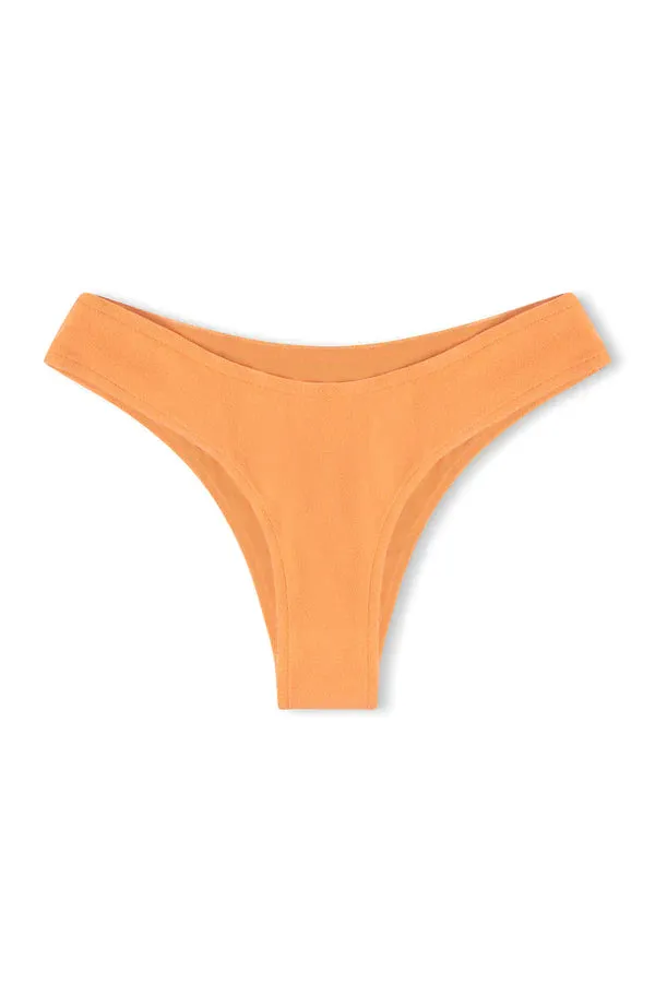 Rockmelon Towelling Curve Brief