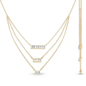 Yellow Gold Diamond Legendary Necklace